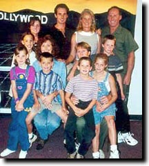 Don Clark, prisoner of the drug war, with his family