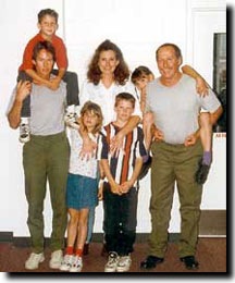 Don Clark with his family