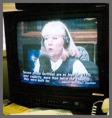 Nora Callahan on Voice of America, 2000